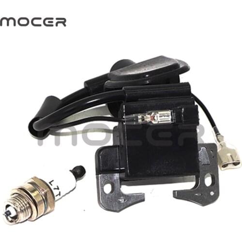 Performance IGNITION COIL for 43cc 47cc 49cc Mini Quad Pocket Dirt Bike ATV 2-Stroke Engine part with L7T spark plug