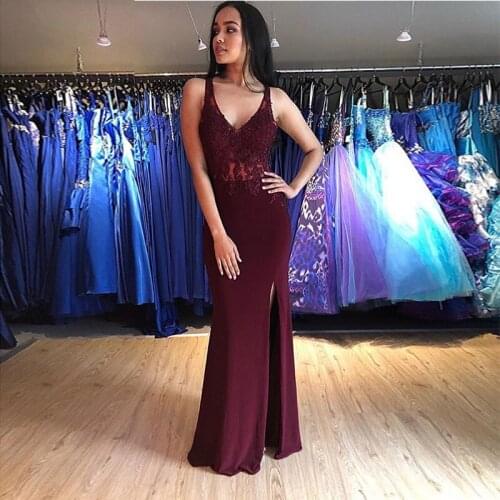 Mrs win Womens Evening Chiffon Dresses