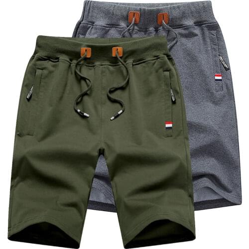 2021 Beach Shorts Male Sweatpants summer new mens casual shorts trend knitted Capris mens thin sports shorts Jogger Shorts