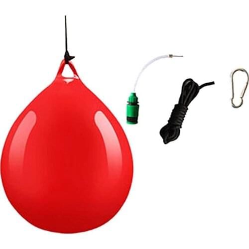 Hot 1Pcs Water Heavy Bag with Water Injector Hook Sling Heavy Bag Water Punching Bag for Household Hanging Boxing