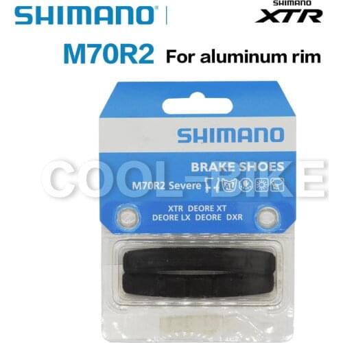 Shimano M70R2 Brake shoes Pads MTB bike M970 M960 M950 M770 M760 M750 M739 M737 M600 M580 M570 M530 M510 M430 M420 T300 MX70
