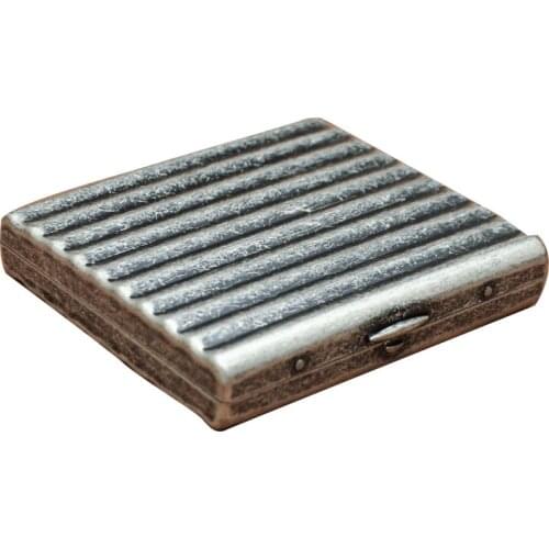 20 cigarette KUBOY brass metal cigarette box wave corrugated shape gift 8.0*84mm cigarette