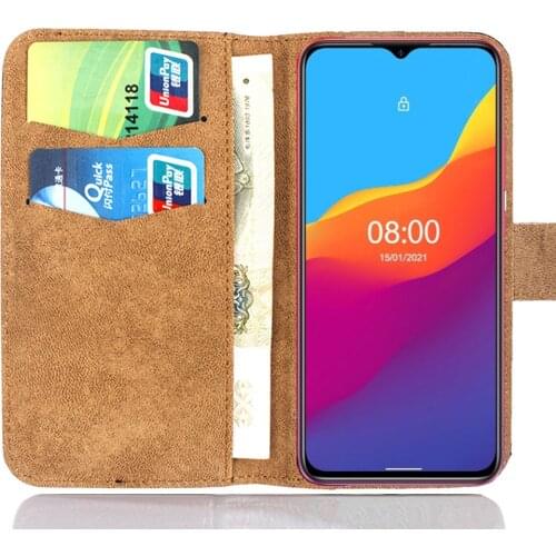 6 Colors Ulefone Note 10 Case 6.52" Leather Fashion Luxury Multi-Function Ulefone Note 10 Case Phone Cover Card Slots