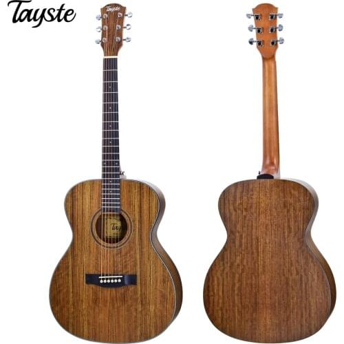 40" Acoustic Guitar Walnut Wood Profession Practice Guitar TS2540 AGT100