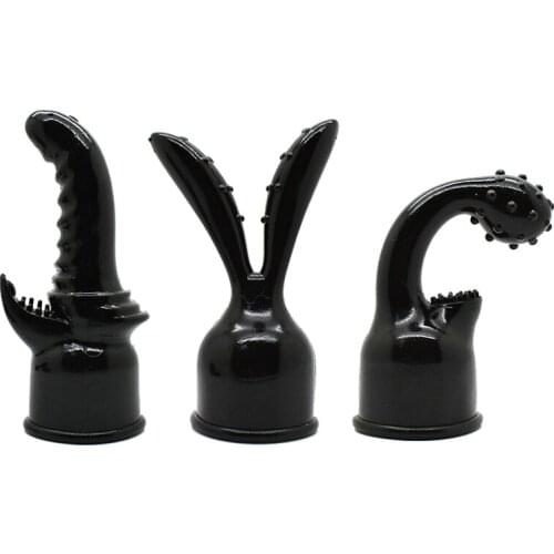 AV Vibrator Caps Set AV Rod Vibrator Accessories Magic Wand Attachment AV Massager Head Caps Sex Toys Kit Attachments