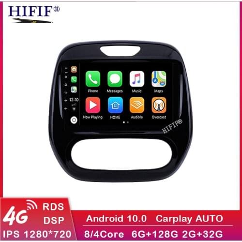 4 G Android 10 2din Car Radio Multimedia Video Player For Renault Kaptur Captur 2016 2017 2018 2019 Navigation GPS audio 2 DIN