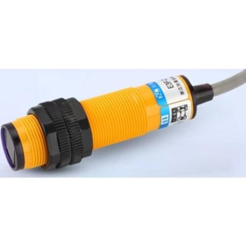 Free shipping 10PCS E18-d80nk infrared sensor adjustable 3-80cm proximity switch intelligent barrowload
