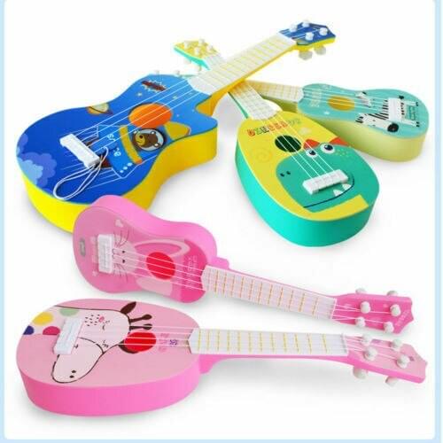 Kids Toy Animal Ukulele Small Guitar Classical Musical Instrument Educational Toy Play Children Beginner