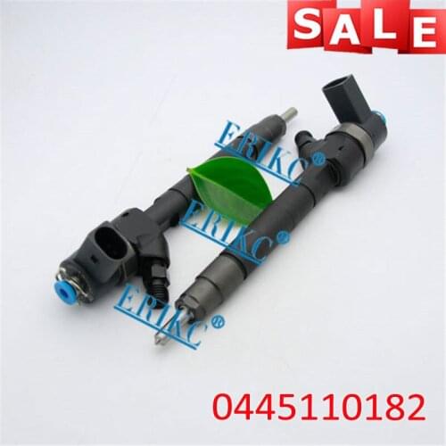 ERIKC 0445110182 Auto High Pressure Fuel Nozzle Injector 0 445 110 182 Diesel Common Rail Injection 0445 110 182 for Mercedes