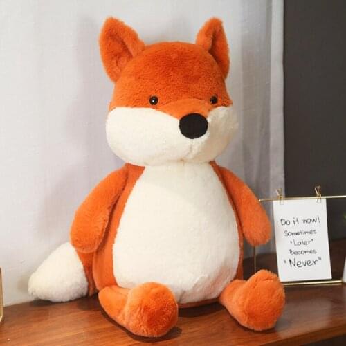 50/70/90cm Fox Doll Cute Plush Toy Sleeping Pillow Partner Doll Festival Gift Peluches Grandes Children Plush Toys BK50WJ