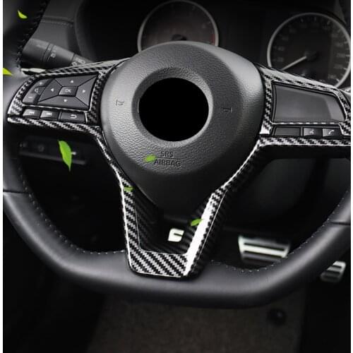 For Nissan Xtrail T32 Rogue Note Qashqai J11 Versa Juke Micra Kicks Leaf Sentra Steering Wheel Switch Button Cover 2017-2020