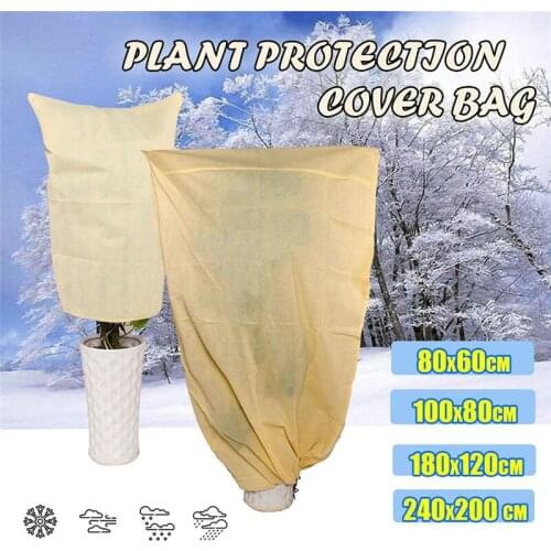 Plant Cover Winter Warm Cover Tree Shrub Plant Protecting Bag Frost Protection For Yard Garden Plants Small Tree Against Cold U3