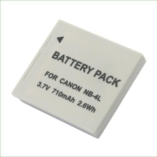 NB-4L NB4L NB 4L CB-2LV Digital Camera Battery For Canon IXUS 30 40 50 55 60 65 70 75 130 80 IS, 100 IS PowerShot SD200 SD300