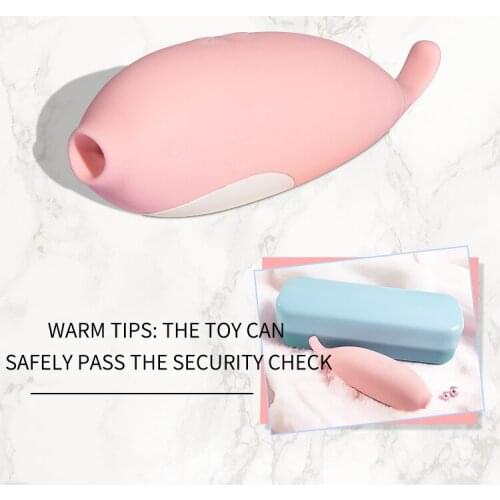 New G Spot Vibrator Nipple sucker sucking tongue licker couple flirts masturbating silicone waterproof women toys masturbator P3