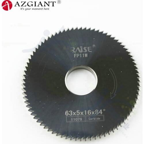 Original Raise milling cutter tungsten steel double-sided angle saw blade FP11W FOR JMA ECCO horizontal key cut machine