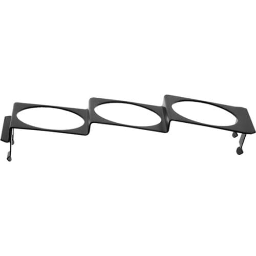 Universal Black 52mm 3 Hole Single DIN Radio Slot Pod Triple Gauge Meter Panel Mount Car Accessories