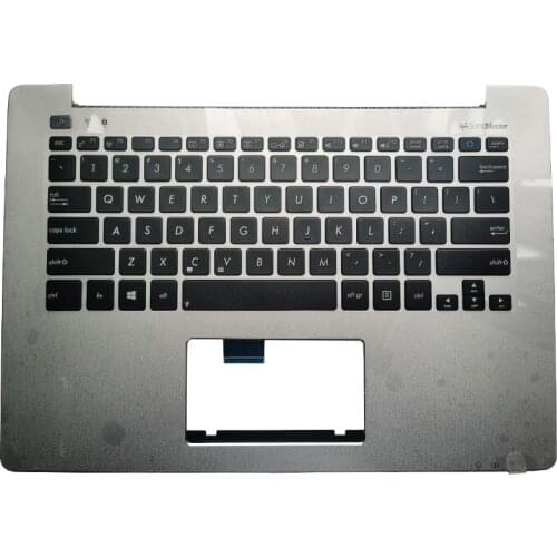US laptop Keyboard for For Asus VivoBook Q301 Q301L Q301LA Q301LP S301L S301LA S301LP with palmrest