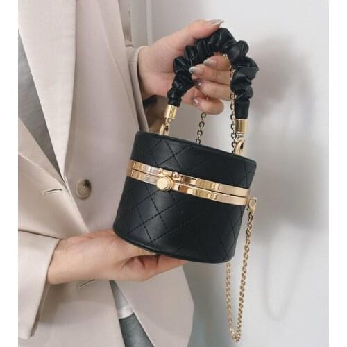 Vintage Women Evening Bags Rhinestones Small Day Clutch Party Wedding Handbags With Chain Shoulder Purse