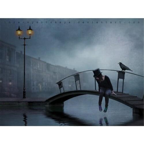 Woman Girl Printed Fabric 11CT Cross-Stitch Embroidery Complete Kit DMC Threads Handmade Craft Sewing Needlework Adults