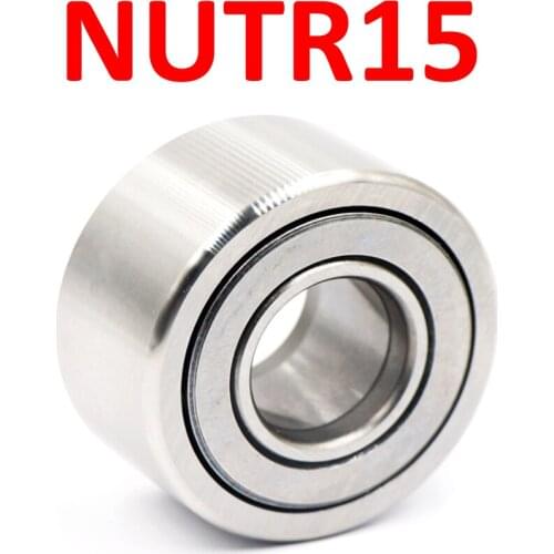 1PC NUTR15 Cam Follower Track Support Needle Roller Bearing 15MM 15x35x19x18
