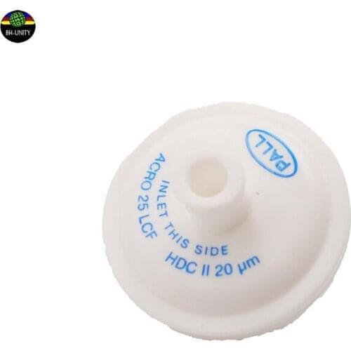 1pc original 6u 20u disk ink filter 25mm ACRO 25LCF for digital textile inkjet UV Printers