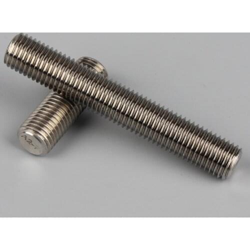 10pcs M5 stainless steel tooth bar tooth full thread rod wire screw home decoration bolts 20mm-40mm length