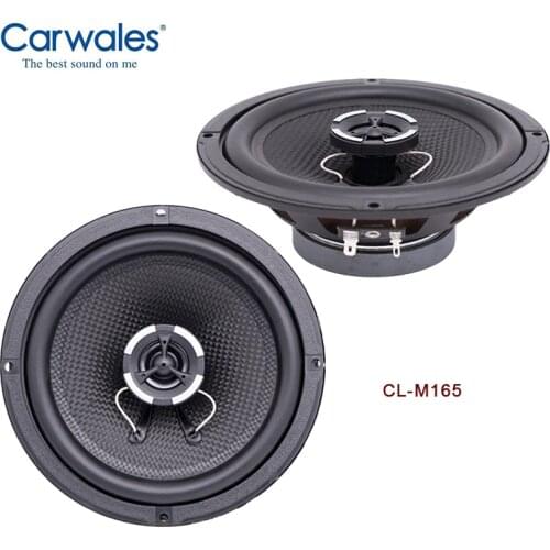 Carwales 6.5'' 2-way Coaxial Speaker Car Audio Vehicle Loudspeaker Paired Automobile Car Speakers 6.5 inch Free Shipping 2pcs
