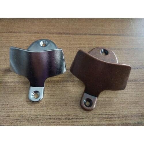 400pcs/lot Fast shipping Zinc alloy Wall Mount Bottle Opener Beer Opener 2 colors