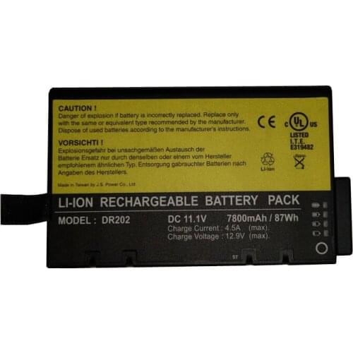 7800mah new battery for philips VS2 VM4/6/8 VM3 VS3 V24E M6 ME202C medical batteries