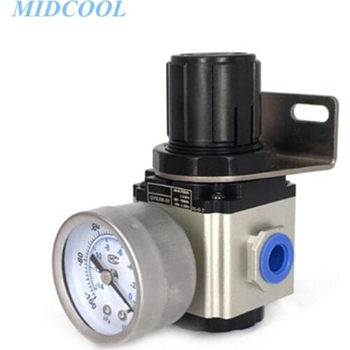 Preparation Unit GVR Series Vacuum Regulator GVR200 GVR300 GVR20006 1/8" GVR20008 1/4" GVR30008 1/4" GVR30010 3/8"