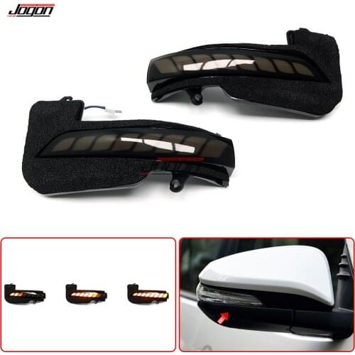 Dynamic Turn Signal Light LED Side Mirror Sequential Indicator For Toyota Hilux Fortuner Innova AN150 AN140 2016 2017 2018-2021