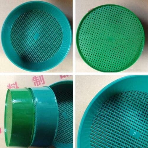 Top Selling Plastic Mesh Gardening Sieve Garden Accessories Cultivation Medium Tool Soil Sieve Garden Supply Nursery Pots