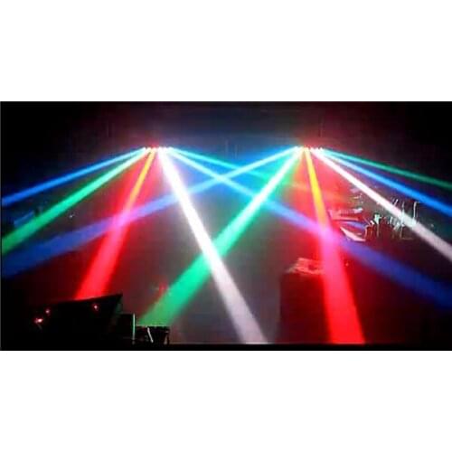 Hot sell bright LED eight-beam light beam scanning lamp DJ flash colorful lights bar hall lighting stage lighting