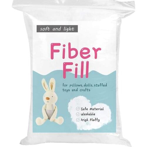 MIUSIE 300g Toy Filler Patchwork Pillow Filling Doll Filled Cotton High Elastic PP Cotton DIY Handmade Stuffed Filling Material