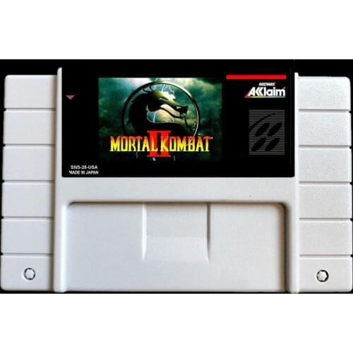 Mortal kombat 2 USA- NTSC version 46 pins Video games card NTSC version for Retro Video games Console