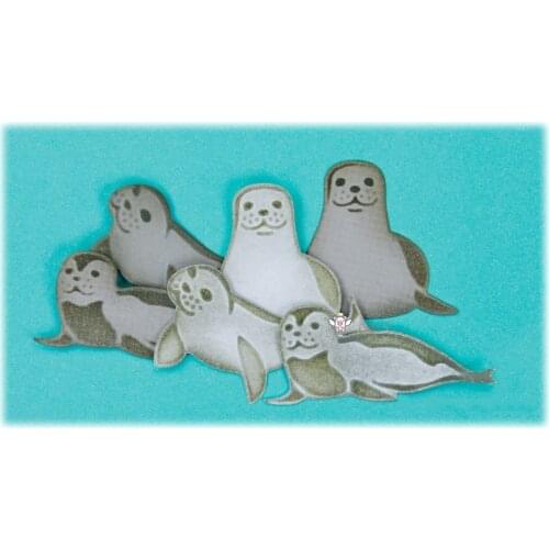 New 3Pcs Seal decoration metal Cutting Dies Stencils DIY Scrapbooking Paper/photo Cards Embossing Dies