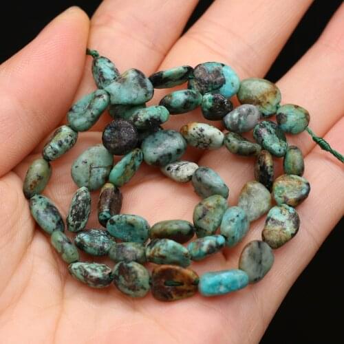 New Arrival Natural Stone Beads Irregular African Turquoised Scattered Beads for Jewelry Making DIY Bracelet Necklace Crafts