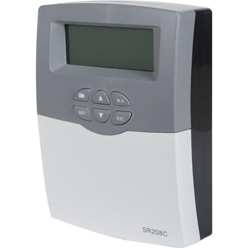 New Updated Solar Heater Controller SR208C With 3 Temperature Sensors