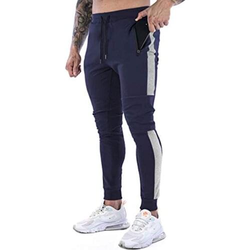 Skinny Joggers Pants Men Running Sweatpants Cotton Track Pants Gym Fitness Sports Trousers Male Bodybuilding Training Bottoms