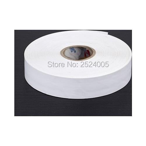 Wholesales width 35mm blank white nylon tape/custom clothing care labels/garment printed tags/blank ribbon 200 meters per roll