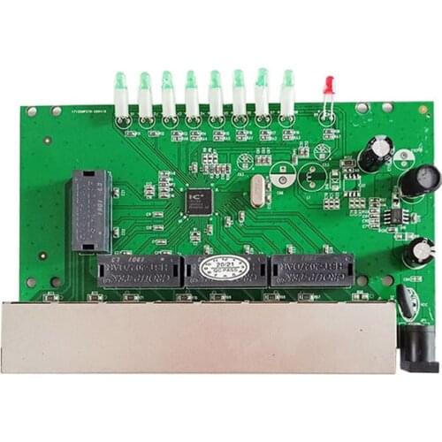 Poe injectors for 12V 15V 18V 24V 8Port Passive poe Switch PCBA module IP Camera telephone Ceiling AP IP telephoto