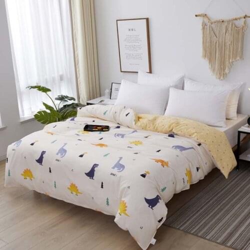 Pure100% cotton big brand bedding set 4/6pcs quilt covers bed sheet bedclothes coverlet bedcover king queen size cartoon single