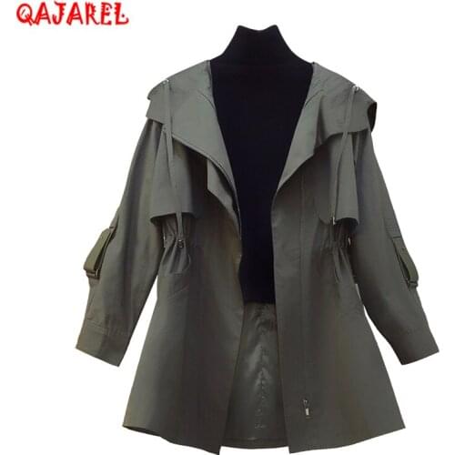 Женские плащи QAJAREL China At AliExpress