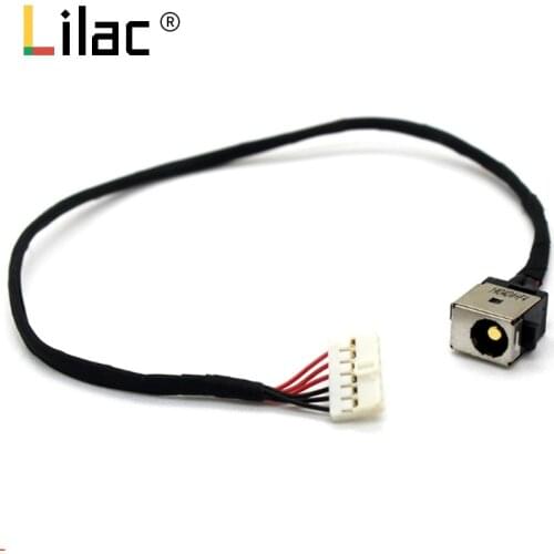 DC Power Jack with cable For ASUS F751 R510C X450 X751 X751M X751L R752MA F751LDB F751LDV F751LJ 19CM laptop Port Plug wire