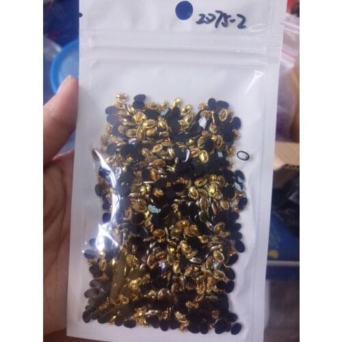 Crystal Jelly AB Nail Rhinestone 100pcs/bag Nail Art Crystal AB Resin Rhinestone Horse-Eye Round Rectangle Oval Drop Rhinestone