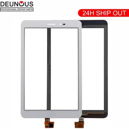 For Huawei Mediapad T1 8.0 3G S8-701u / Honor Pad T1 S8-701 White Touch Screen Panel Digitizer Glass Lens Sensor Replacement