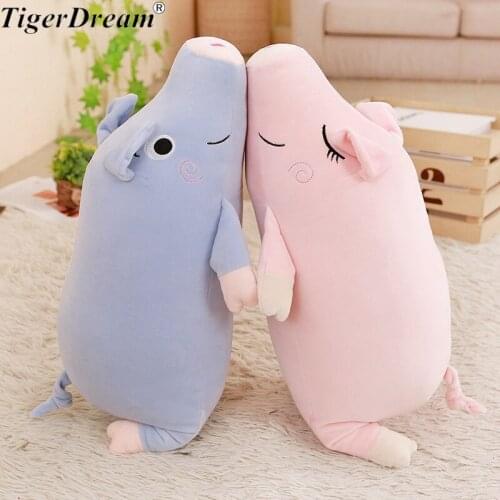 Kawaii Pig Plush Toy Cartoon PP Cotton Stuffed Toys High Quality Cushions Animals Dolls Super Soft Sleeping Pillows 2 Size