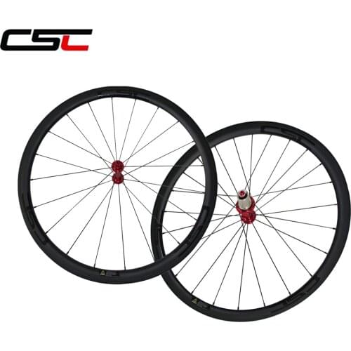 CSC Only 1280g Super light Powerway R13 Ceramic Bearing hub deep 38mm width 23mm tubular carbon road bike wheelet pillar 1420