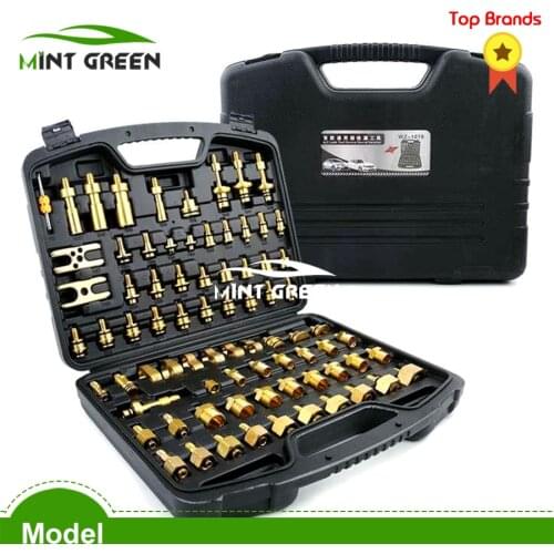 Air condition Universal Leak Test Adapter Leak Detection Repair Tool leak detector For Europe America Asia Car Fit for 90% Cars