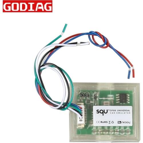 SQU OF68 Universal Car Emulator SQU OF68 Car Emulator Signal Reset Immo Programs Place ESL Diagnostic Seat Occupancy Sensor Tool